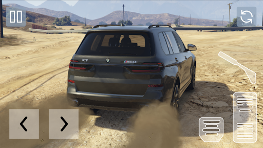 Screenshot Driving BMW X7 Simulator