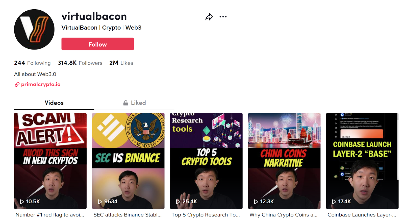 Bagaimana TikTok Crypto Influencer Mendorong Keterlibatan Besar-besaran di 2023 3