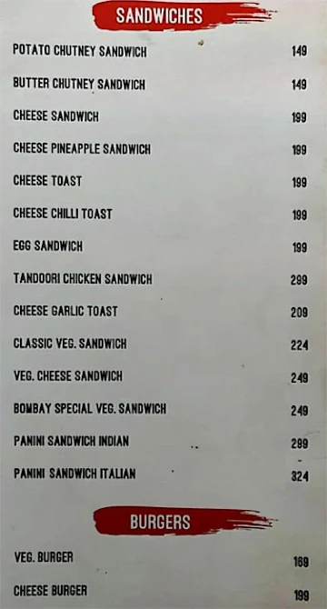 Kabir Kitchen menu 