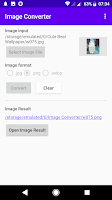 Image Format Converter : PNG t Screenshot