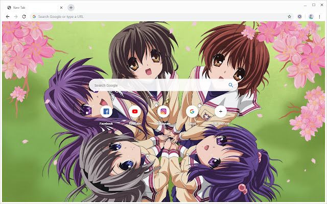 Clannad Wallpapers New Tab