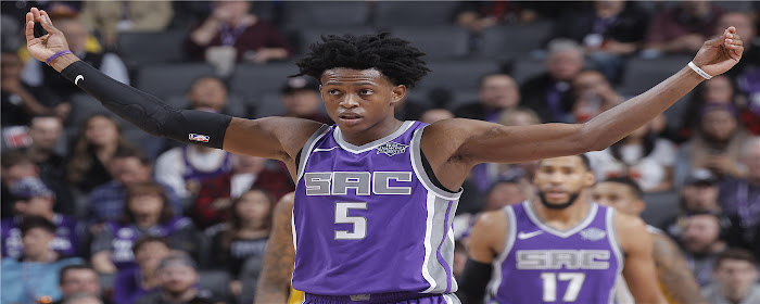 De'Aaron Fox Themes & New Tab marquee promo image