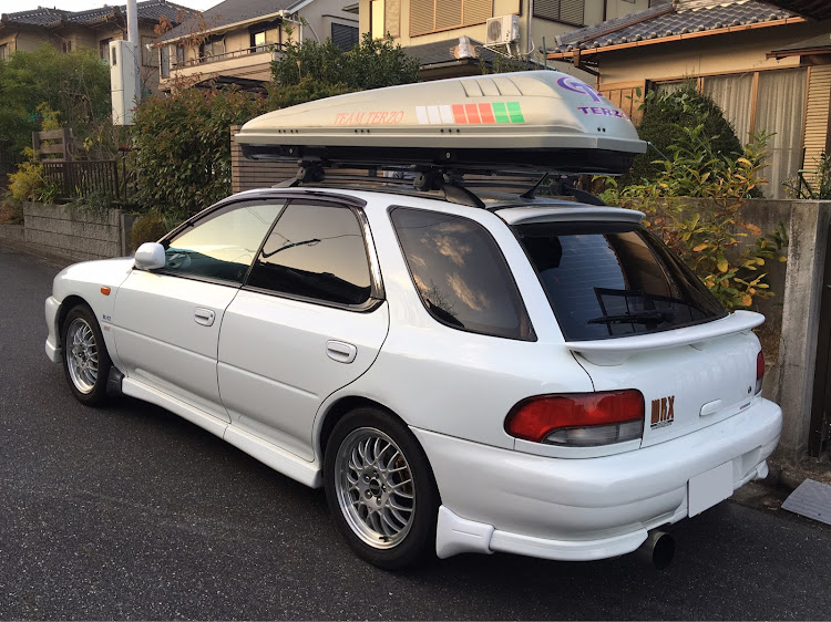インプレッサ スポーツワゴンの#ルーフボックス・TERZOに関するカスタム事例の投稿画像2枚目