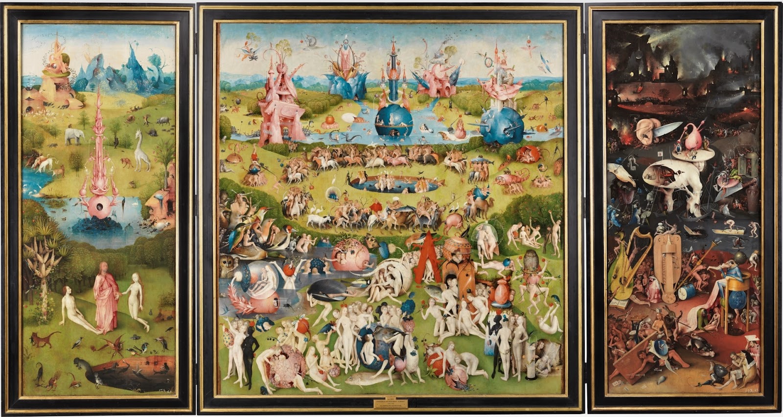 The Garden of Earthly Delights Triptych - The Collection - Museo Nacional  del Prado