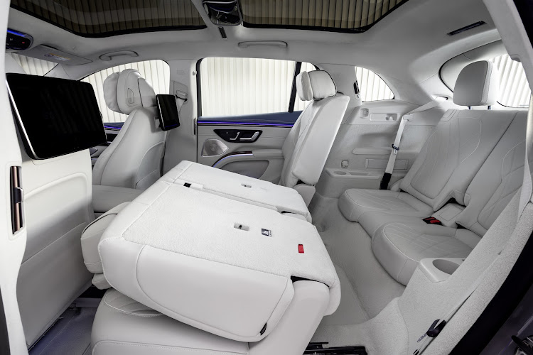 There is space for up to seven passengers in the luxurious interior.