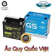 Bình Ắc Quy Gs Gtz6V (12V - 5Ah) Cho Air Blade, Click, Vision, Sh Mode, Sh, Pcx, Janus, Impulse - Cam Kết Chính Hãng 100%