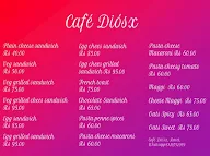 Cafe Dios menu 1