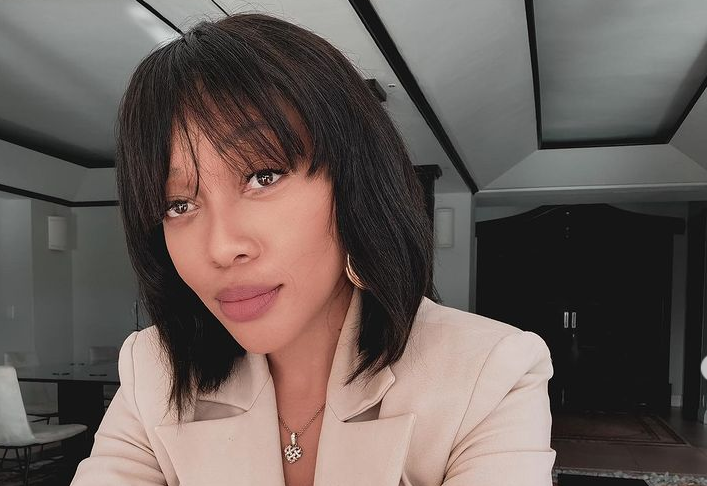 Actress Thando Thabethe bought her mother a house.