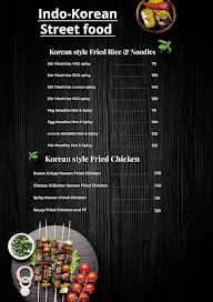 Indo Korean Street Food menu 1