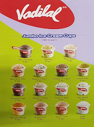 Vadilal Icecream menu 4