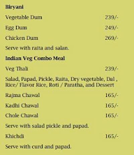 Majji's Kitchen menu 1