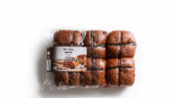 Pick n Pay choc flavoured hot cross buns.