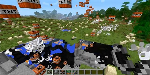 Too Much TNT Mod for Minecraft - náhled
