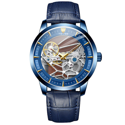 Title 2, Mens Mechanical Watch with Belt, Waterproof, H...