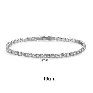 Dames Zircon Gold Rose Koppel Armband. Het perfecte cadeau voor geliefden. Symboliseert eeuwige liefde en verbinding. Elegant en modern design.
