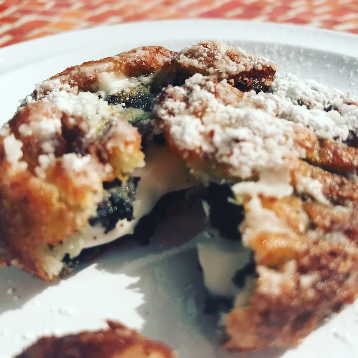 Gluten free deep fried oreo. It’s not on the menu but you can ask for it