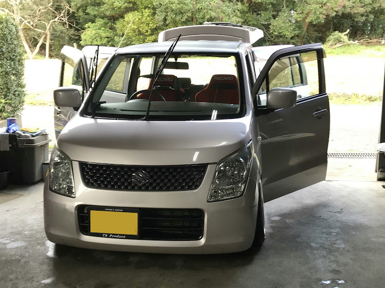 ワゴンRのETC取付・ツィーター取付・洗車に関するカスタム事例の投稿画像2枚目