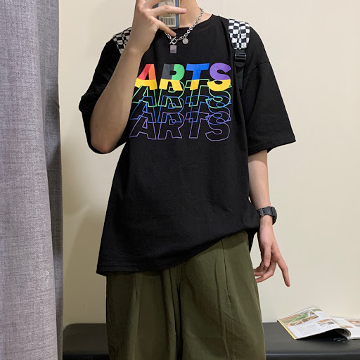 Title 12, Letter printed short sleeve