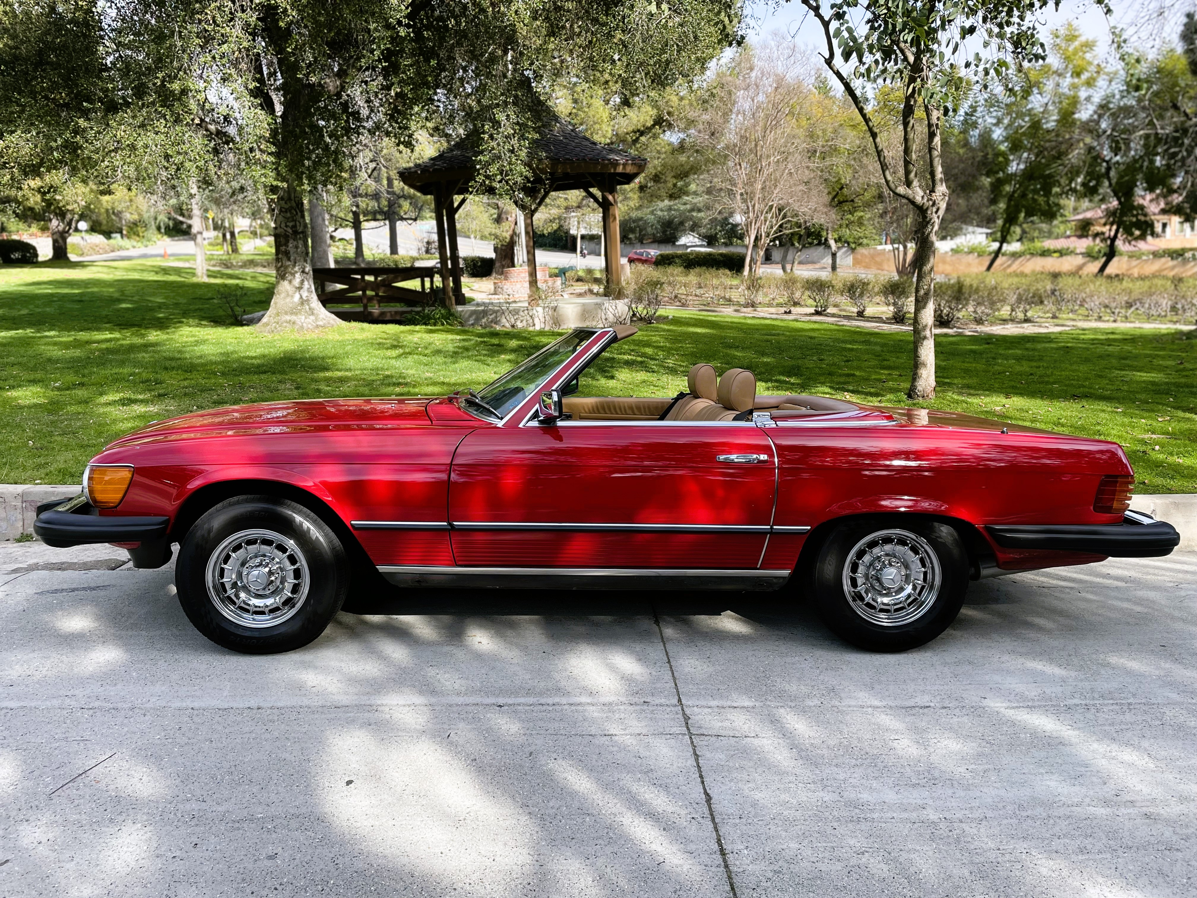 Mercedes Benz 380sl Hire Los Angeles