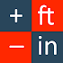 Feet&Inches Fraction Calculator3.0.9
