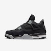 air jordan 4 black light steel