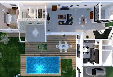 Maison avec piscine et terrasse 5