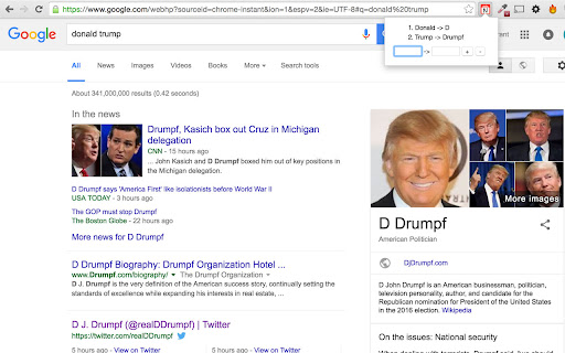 Google Organization (@realDDrumpf) Drumpf 