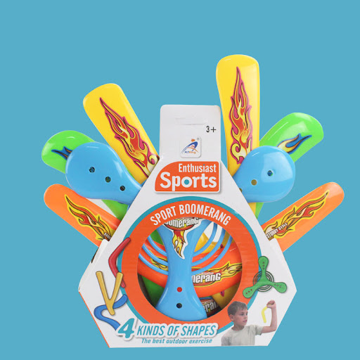 Title 7, Outdoor Childrens Boomerang Triangle Flying Sa...