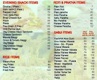 Shree Salasar Food menu 1