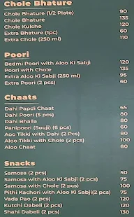 Gopal Jee Cafe menu 1