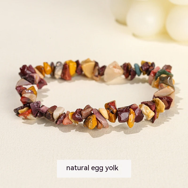 Natuurlijke Kristallen Armband met Agaat Aventurijn, onregelmatige vorm voor harmonie en balans. Perfect cadeau