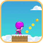 Blocky Snow Super Run Apk