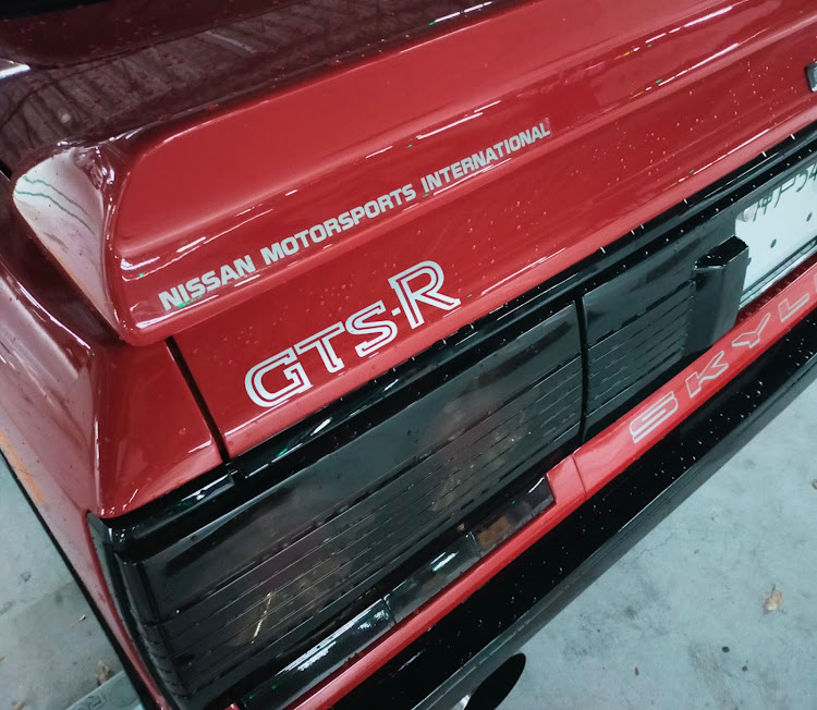 R31スカイライン GTSフロントバンパーダクト