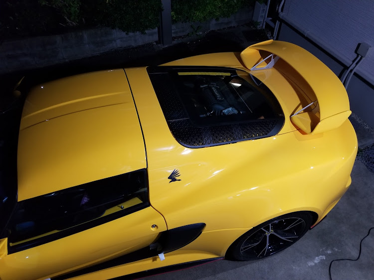 エキシージ Sの洗車・作手ツーリング・革ラップに関するカスタム事例の投稿画像4枚目