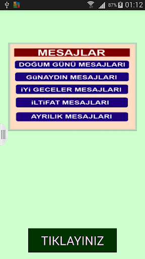 Hazır Mesajlar Doğum Günü Vs