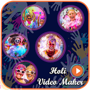 Happy Holi Video Maker 1.3 Icon