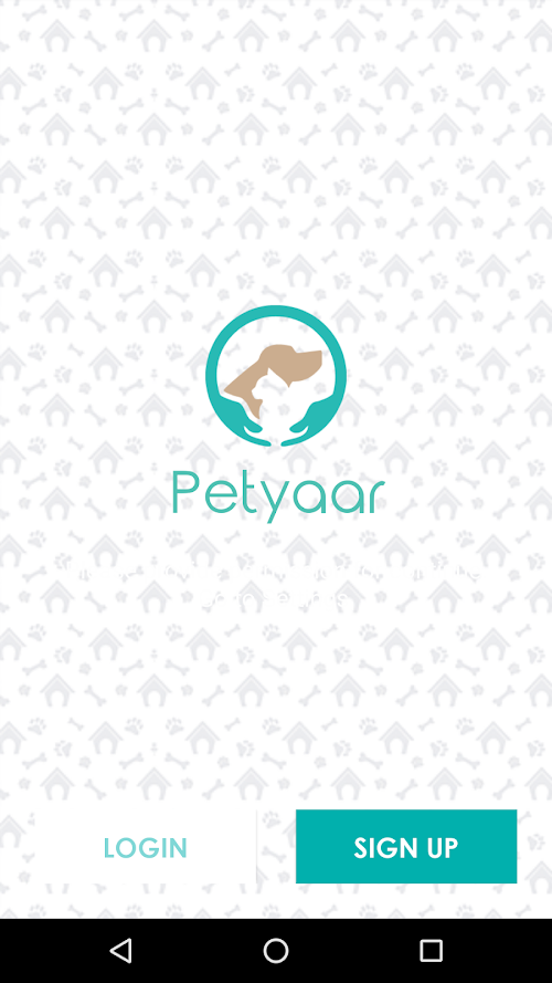 Android application PetYaar screenshort