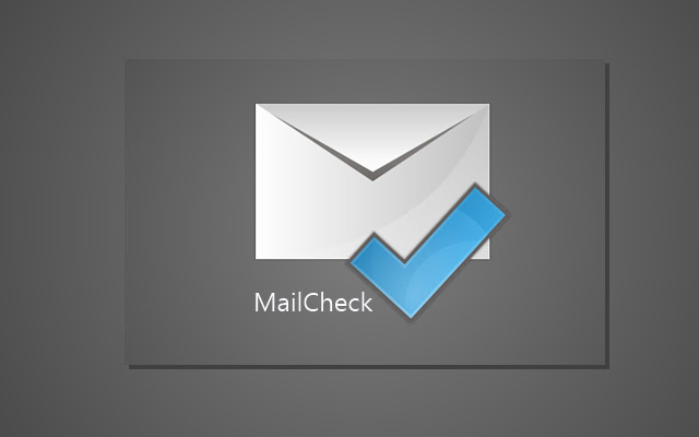 MailCheck chrome extension