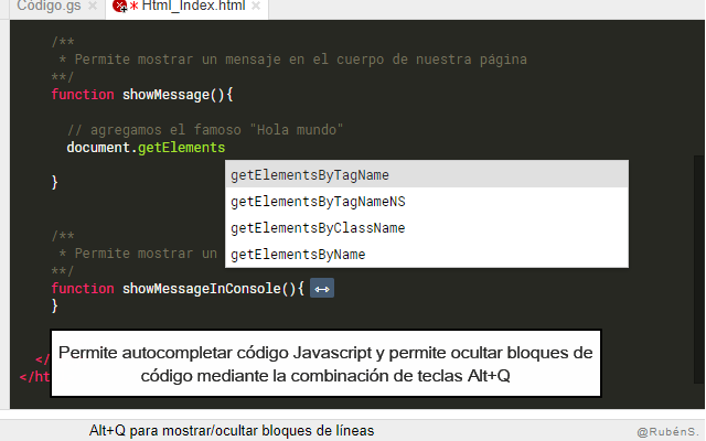 Google Apps Script Custom IDE Preview image 4