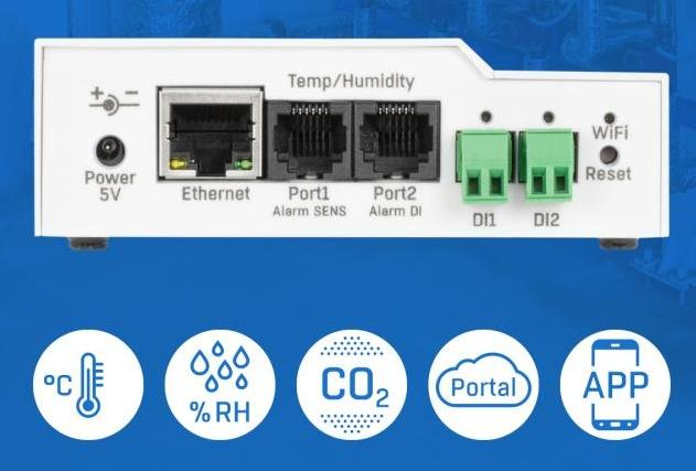 HW group STE2 Lite - Thermomètre, hygromètre et plus sur IP