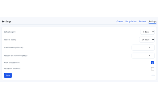 Self-Destruct Reading List screenshot 5