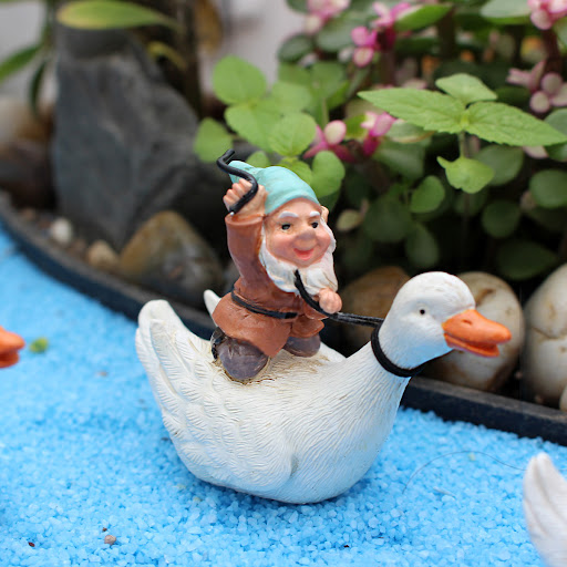 Title 9, Courtyard Garden Bonsai Decoration Resin Craft ...
