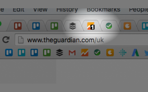 Google Analytics Realtime Favicon