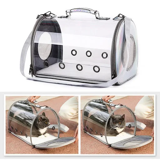 Cat Pet Carrier Backpack Space Pet Handbag Transparent Bubble Pet Backpack Transport Breathable Pack For Animals Dog Kit