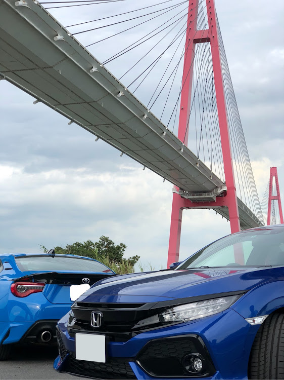 86のドライブ・コラボ・ブルー・シビックハッチバックに関するカスタム事例の投稿画像2枚目