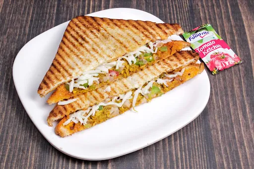 Chicken Cheese Grilled Sandwich