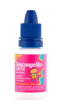 Descongelito F Gripa Gotas Acetaminofen + Loratadina+ Fenilefrina Chalver Frasco x 15 ml