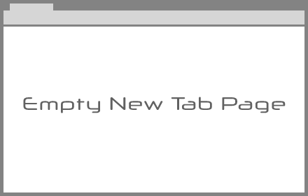 Empty New Tab Page Preview image 0