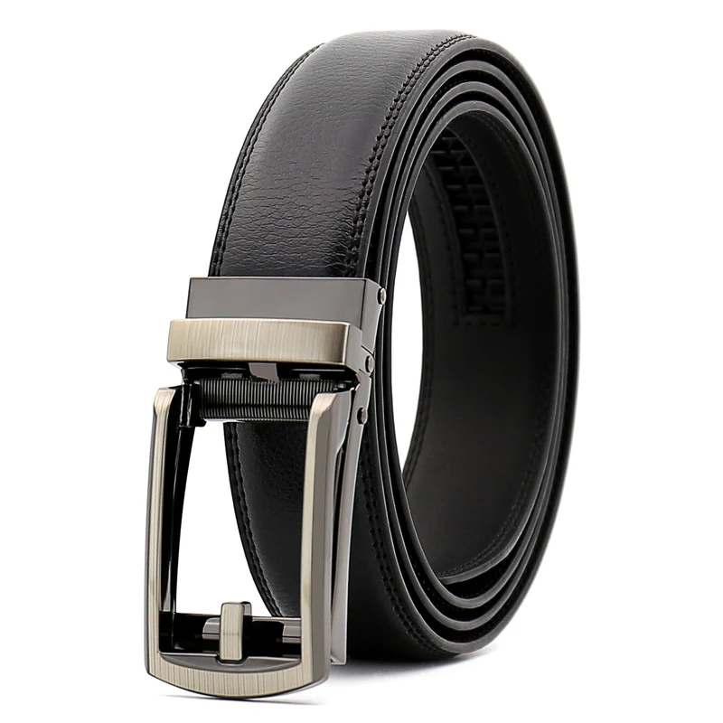 Cinturón con hebilla automática para hombre y mujer. Ajuste perfecto sin agujeros. Elegancia y comodidad con un solo clic, fácil de usar.