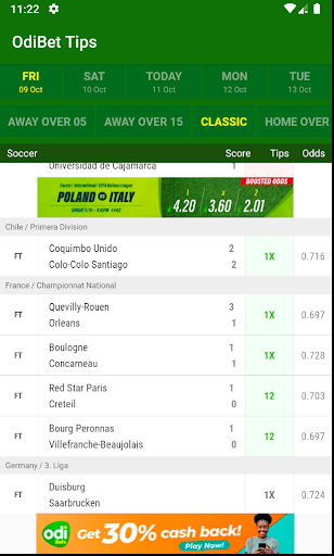 Odibets Tips - Sure winning tips fo all markets